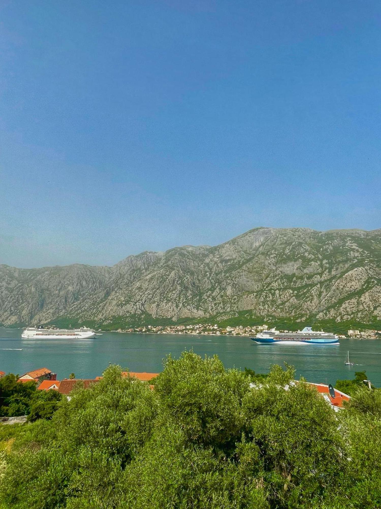 Apartments Krivokapic Prcanj With Bay View Kotor Bagian luar foto