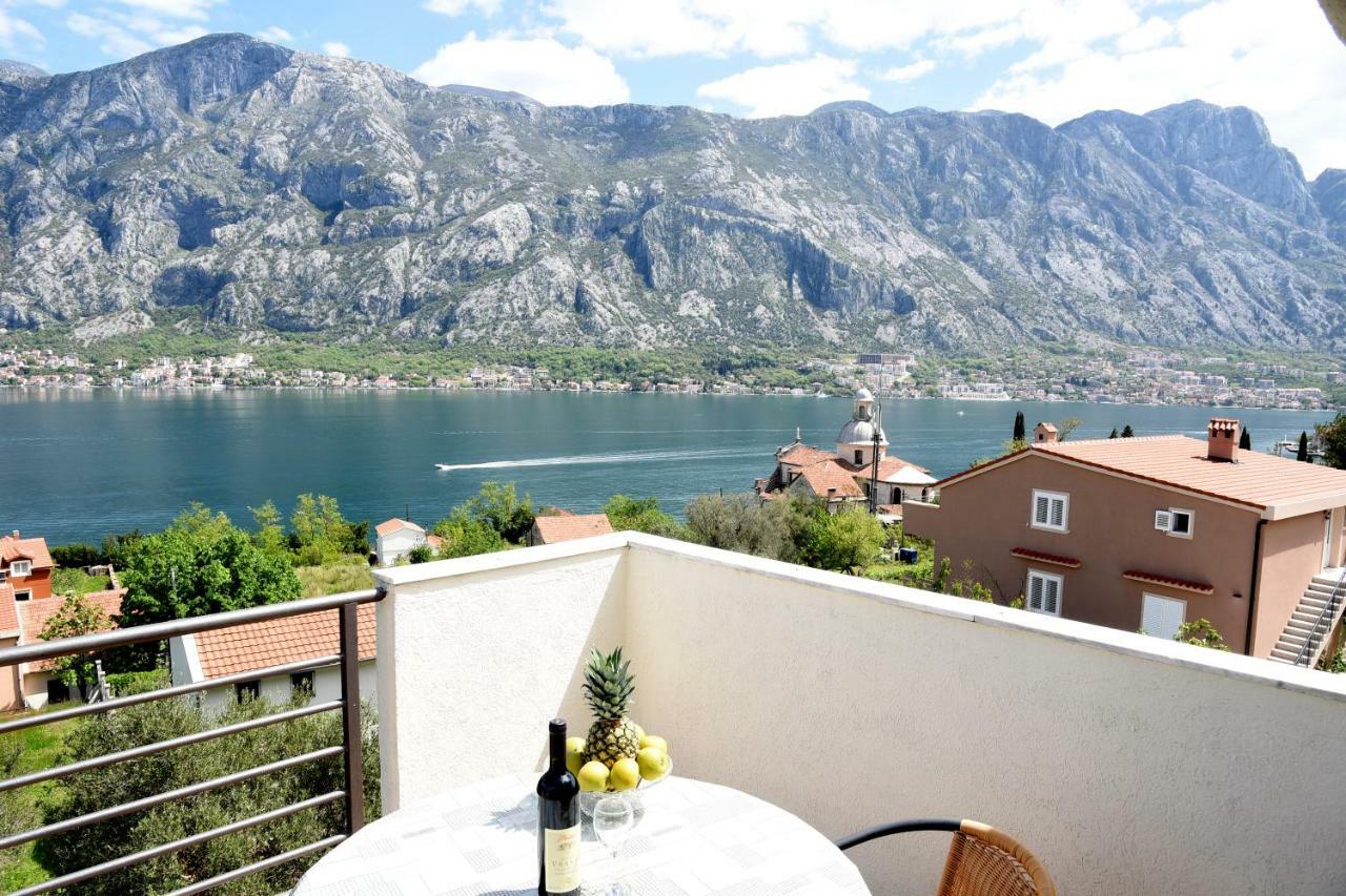 Apartments Krivokapic Prcanj With Bay View Kotor Bagian luar foto